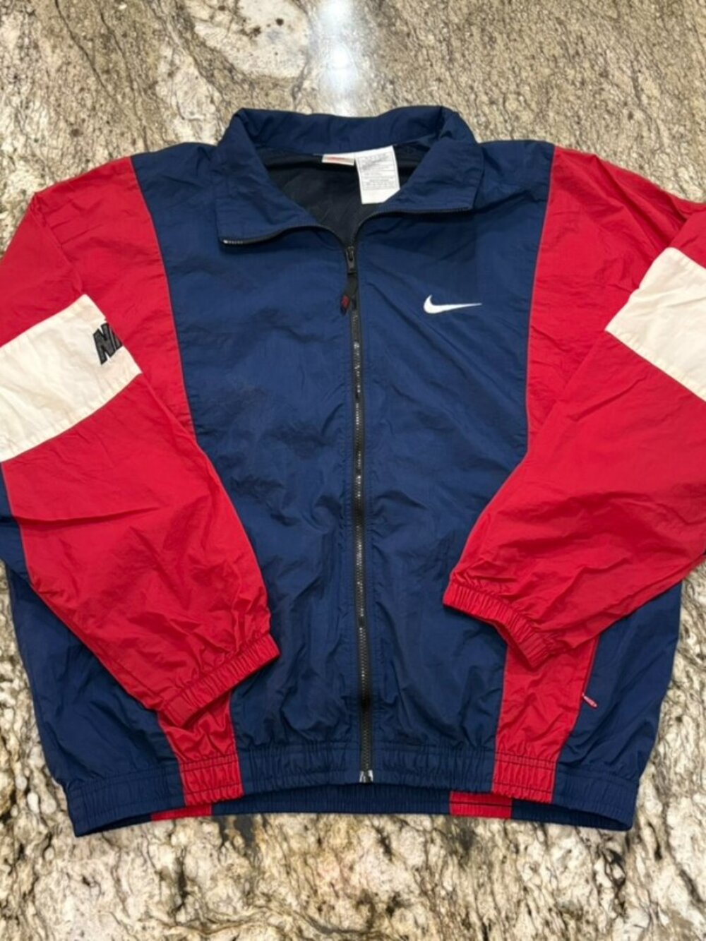 Vintage Nike Color Block Windbreaker Jacket